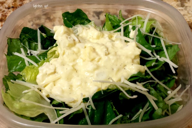lightened-up egg salad